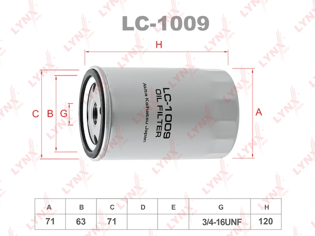 Купить запчасть LYNX - LC1009 