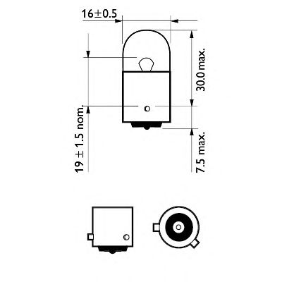 Купить запчасть PHILIPS - 12093NACP 