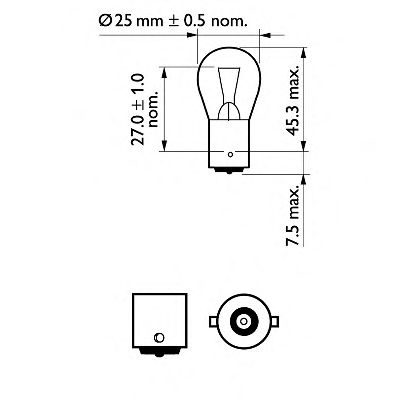 Купить запчасть PHILIPS - 12445CP 