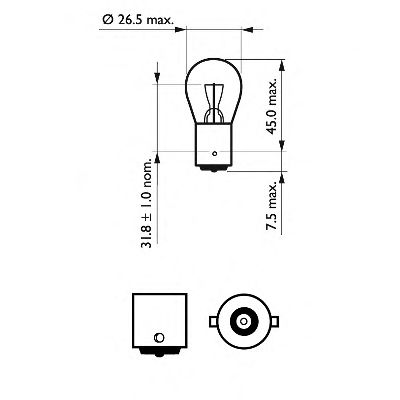 Купить запчасть PHILIPS - 12498B2 