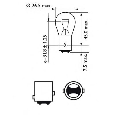 Купить запчасть PHILIPS - 12499CP 