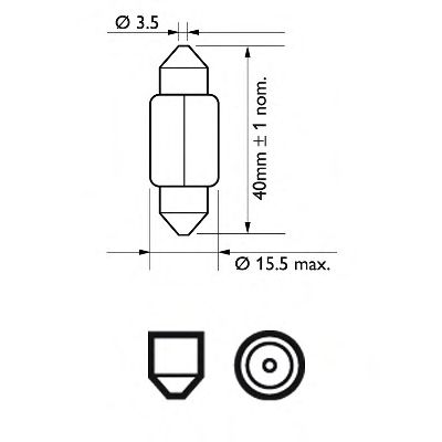 Купить запчасть PHILIPS - 12850CP 