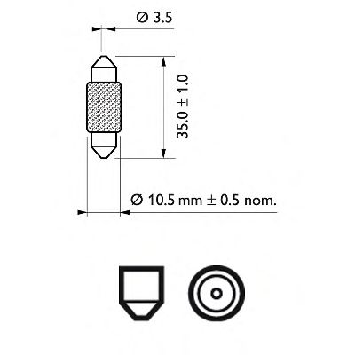 Купить запчасть PHILIPS - 12854CP 