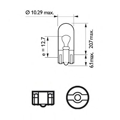 Купить запчасть PHILIPS - 12961LLECOB2 