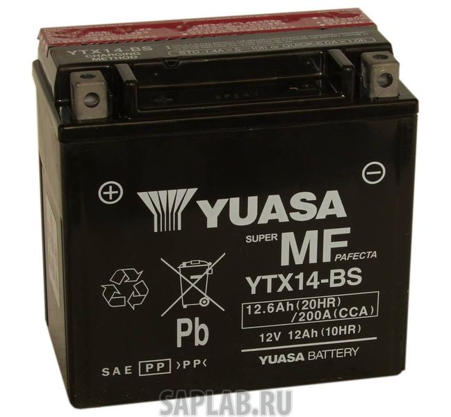 Купить запчасть YUASA - YTX14BS 