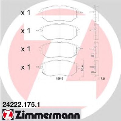 Купить запчасть ZIMMERMANN - 242221751 